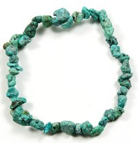 Tibetan Turquoise Crystal Chip Power Bracelet
